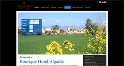 Desktop Screenshot of algaidahotel.com