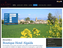 Tablet Screenshot of algaidahotel.com